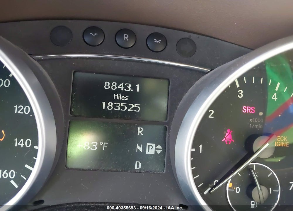 2008 MERCEDES-BENZ ML 350 4MATIC VIN: 4JGBB86E58A396366