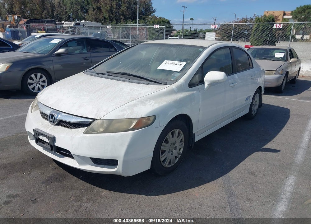 2010 HONDA CIVIC GX VIN: 19XFA4F54AE000223