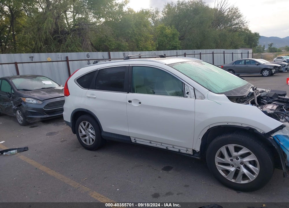 2015 HONDA CR-V EX-L VIN: 5J6RM3H70FL014836