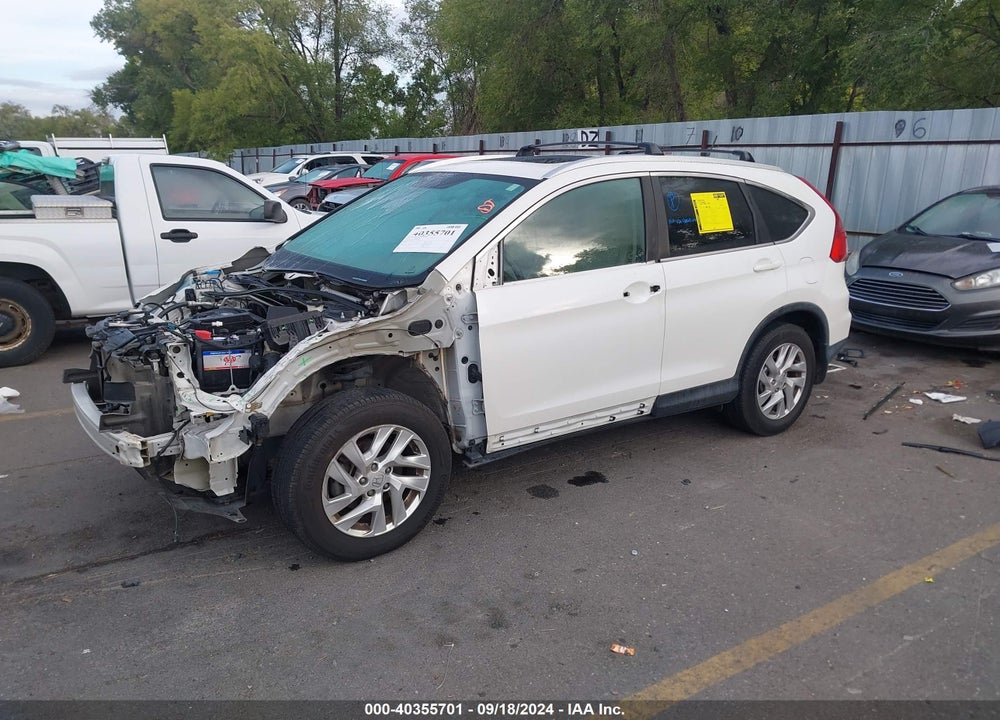 2015 HONDA CR-V EX-L VIN: 5J6RM3H70FL014836