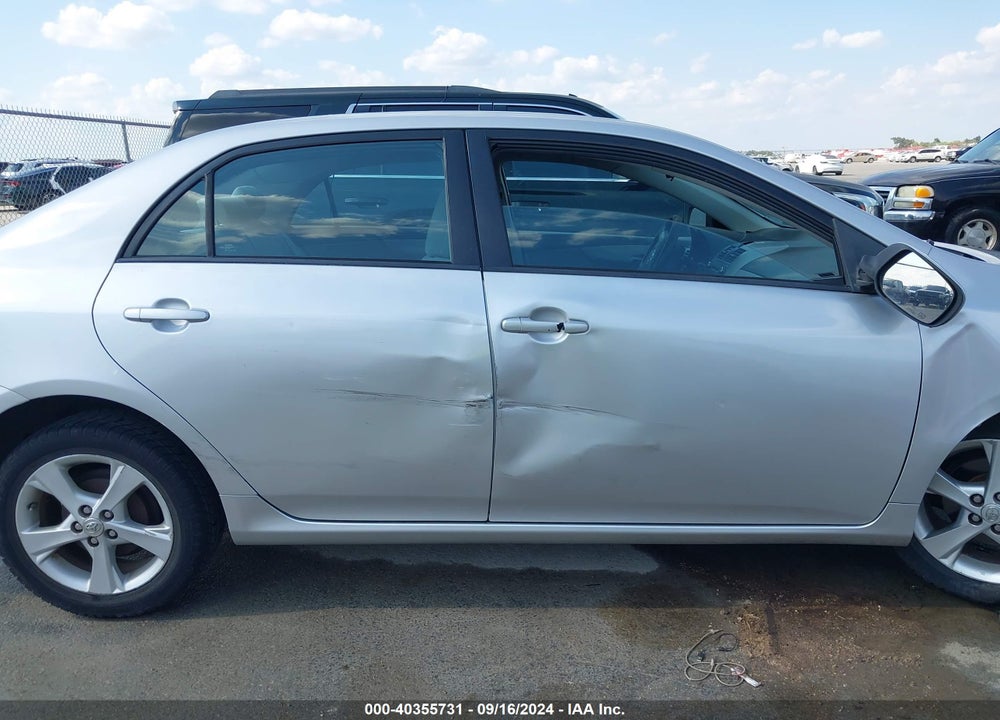 2011 TOYOTA COROLLA LE VIN: 2T1BU4EE6BC634043
