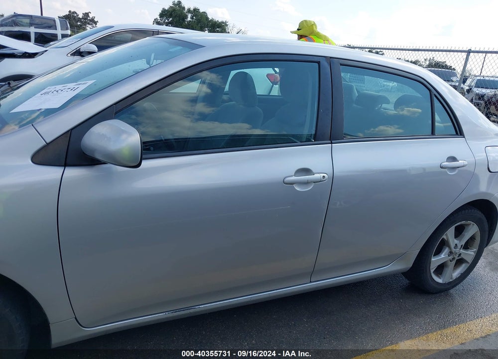 2011 TOYOTA COROLLA LE VIN: 2T1BU4EE6BC634043