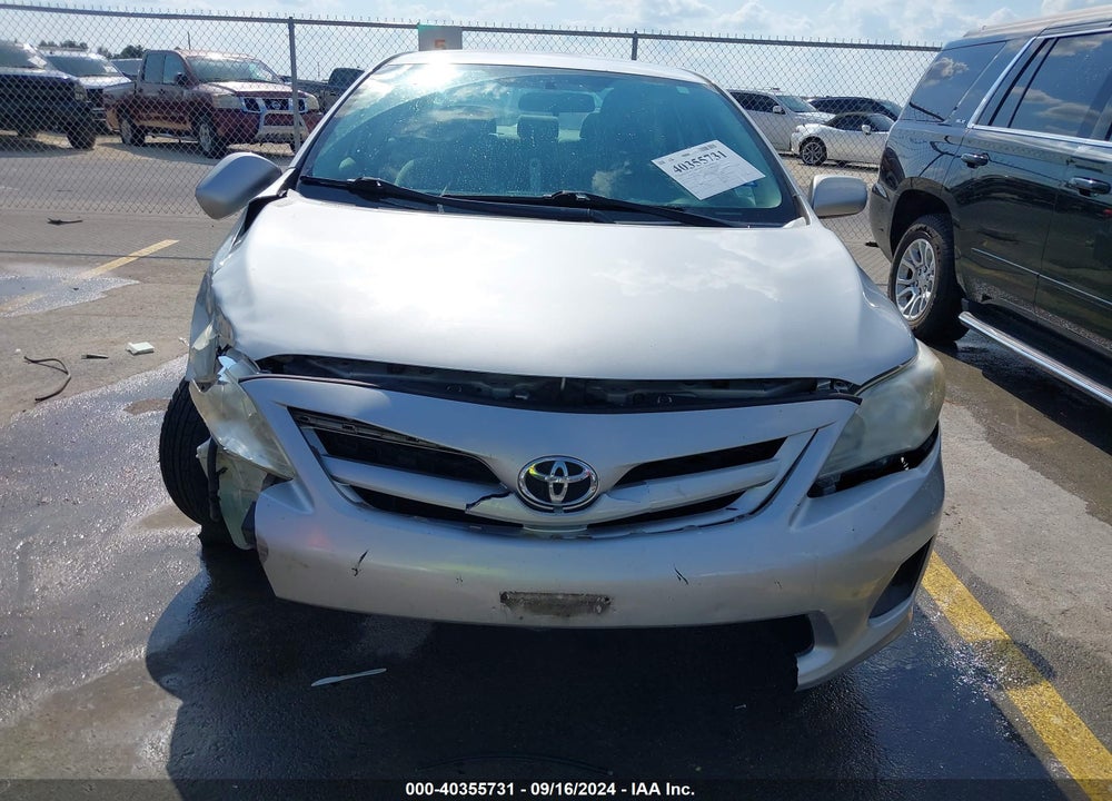 2011 TOYOTA COROLLA LE VIN: 2T1BU4EE6BC634043