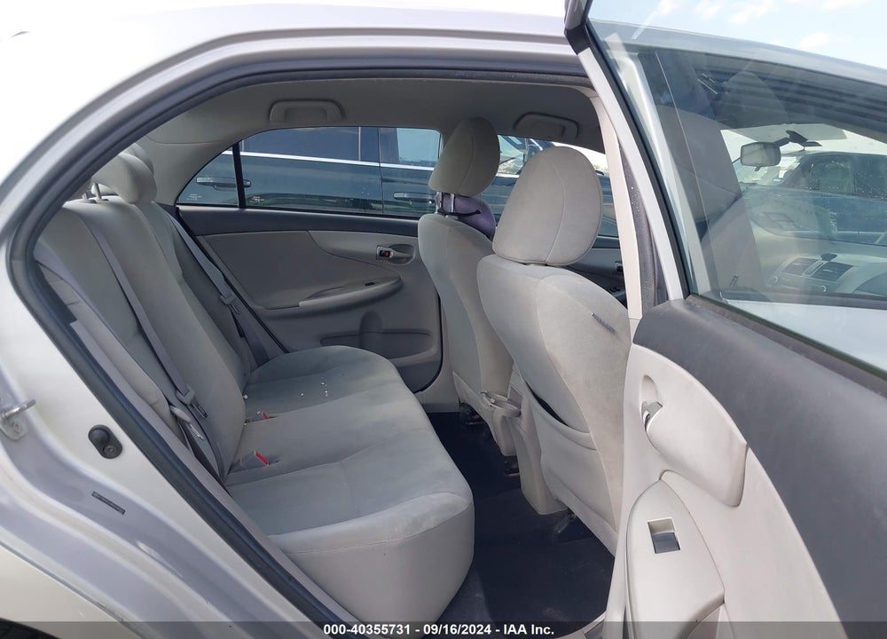 2011 TOYOTA COROLLA LE VIN: 2T1BU4EE6BC634043