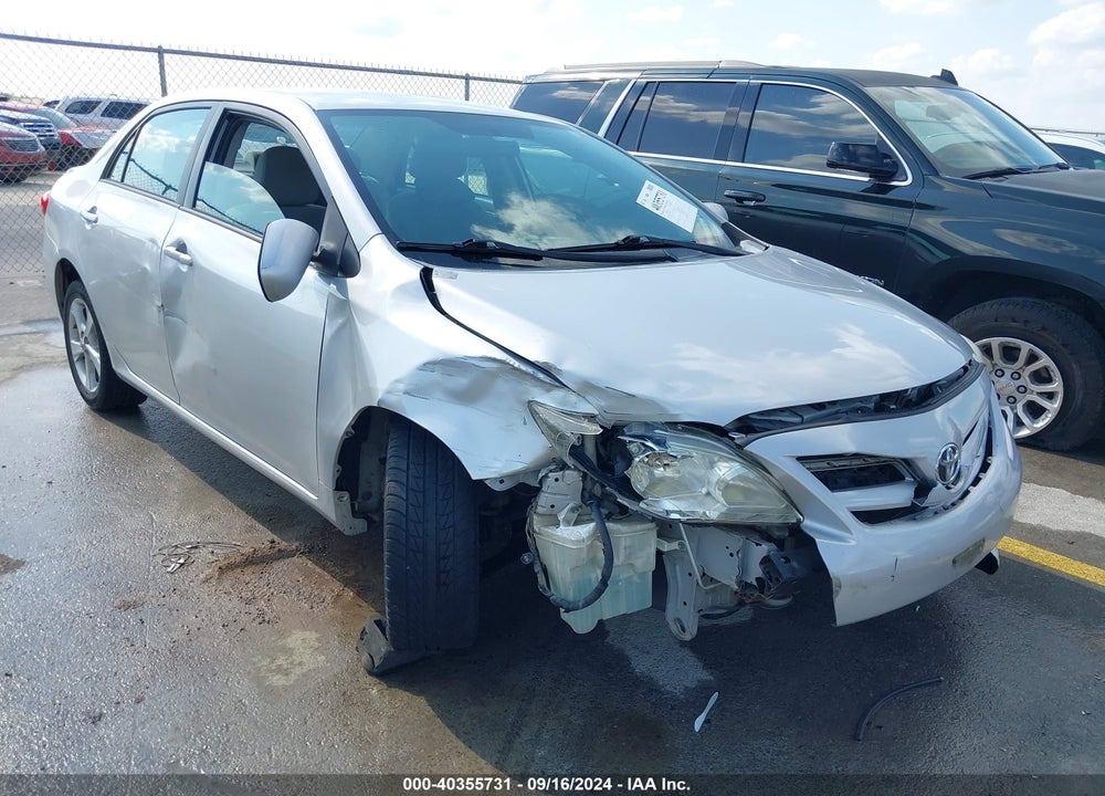 2011 TOYOTA COROLLA LE VIN: 2T1BU4EE6BC634043