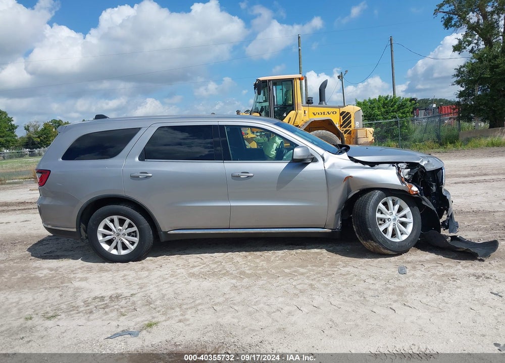 2020 DODGE DURANGO SXT AWD VIN: 1C4RDJAG3LC215291