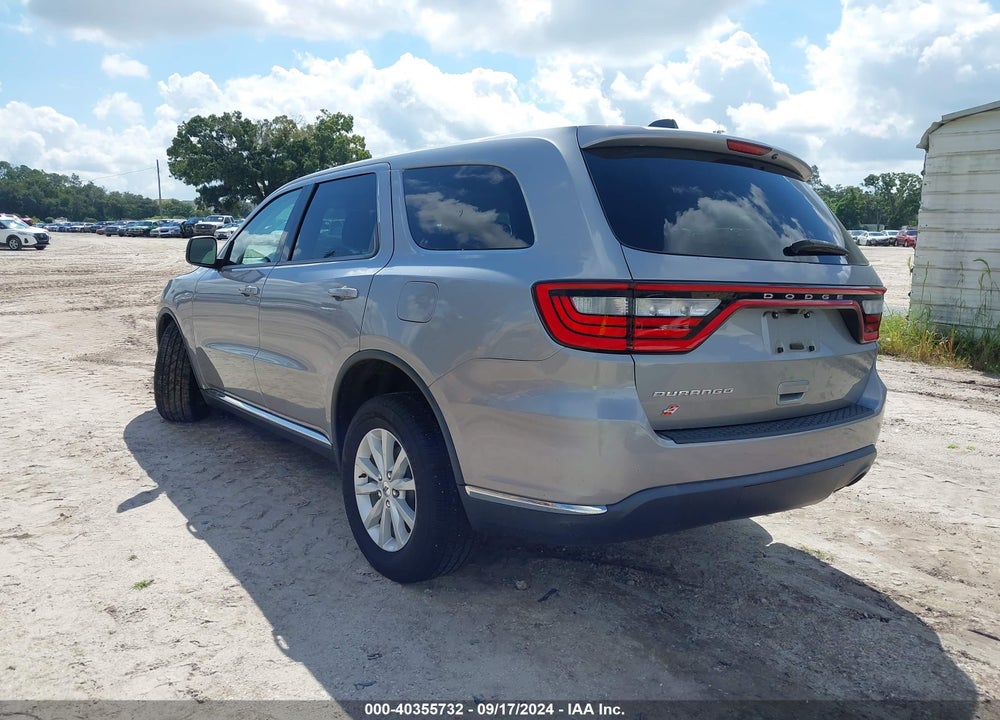2020 DODGE DURANGO SXT AWD VIN: 1C4RDJAG3LC215291