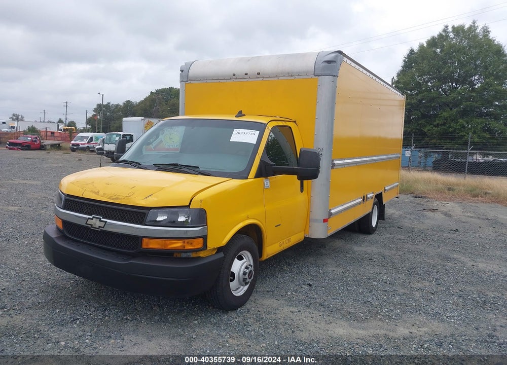 2018 GMC SAVANA CUTAWAY WORK VAN VIN: 7GZ37TCG4JN901544