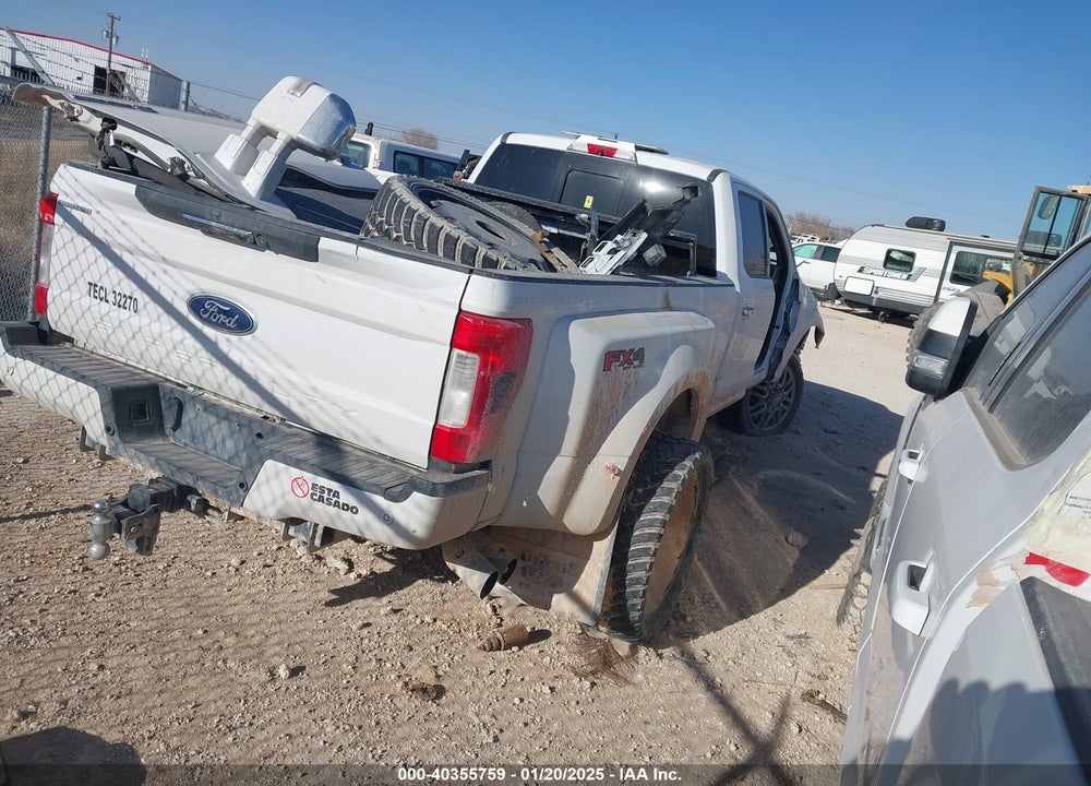 2017 FORD F-350 LARIAT VIN: 1FT8W3DT8HEE45737