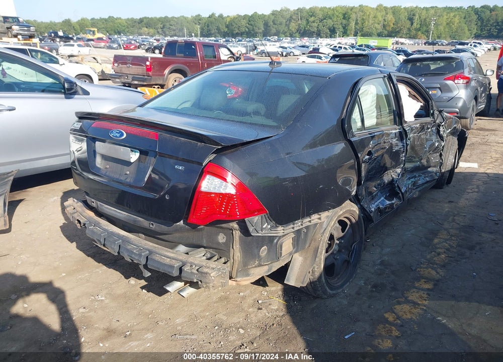 2011 FORD FUSION SE VIN: 3FAHP0HA3BR112022
