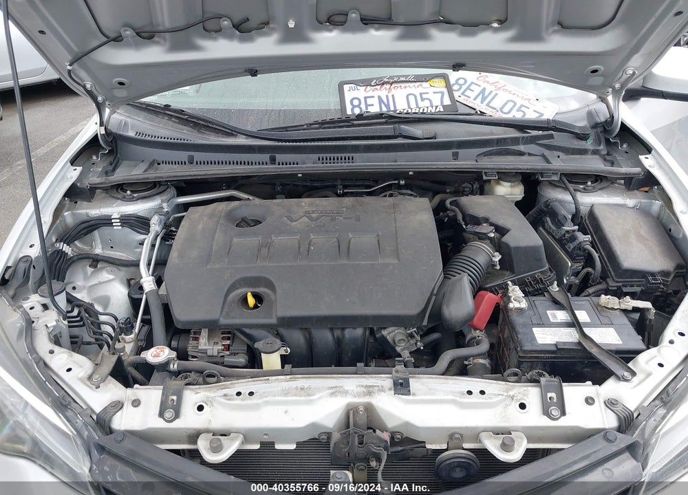 2018 TOYOTA COROLLA LE VIN: 5YFBURHE1JP829863