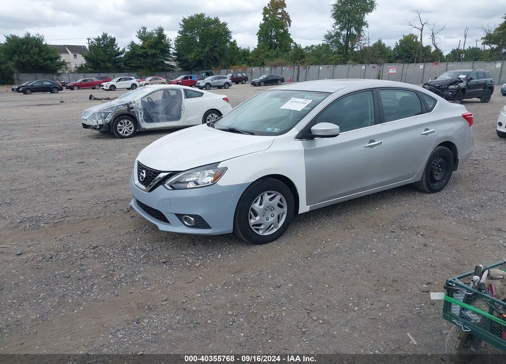 2017 NISSAN SENTRA SV VIN: 3N1AB7AP3HY359561