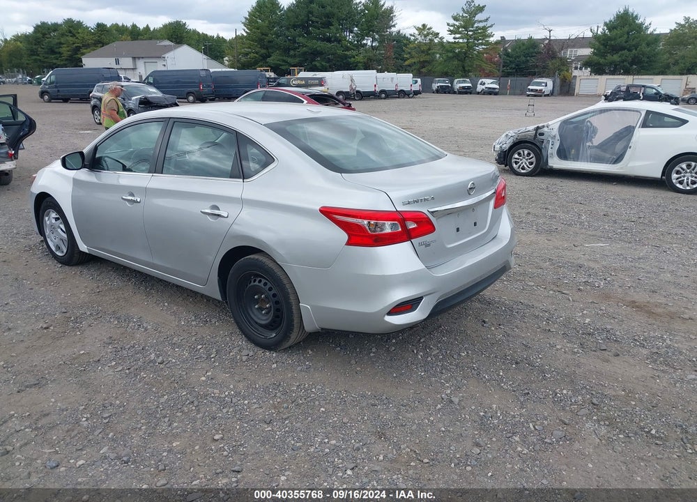 2017 NISSAN SENTRA SV VIN: 3N1AB7AP3HY359561