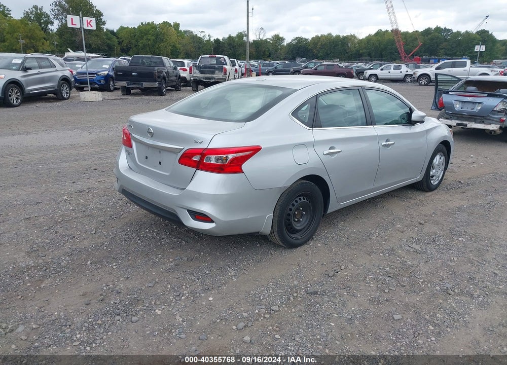 2017 NISSAN SENTRA SV VIN: 3N1AB7AP3HY359561