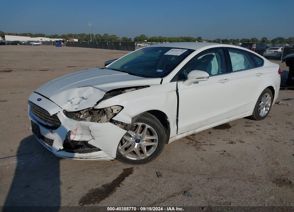 2013 FORD FUSION SE VIN: 3FA6P0H77DR298095