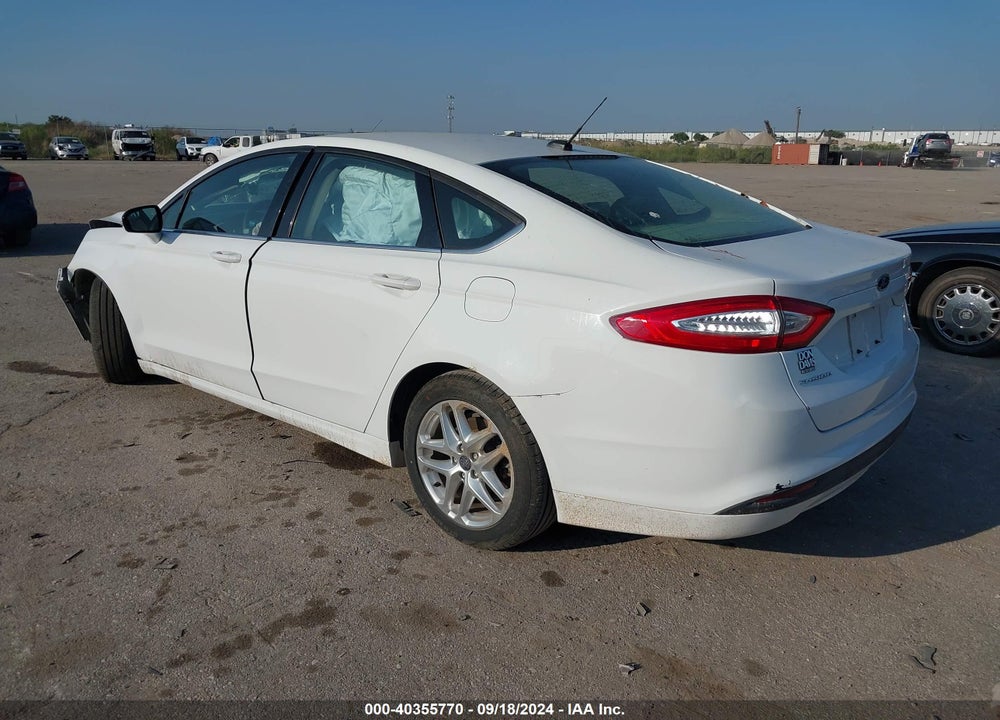 2013 FORD FUSION SE VIN: 3FA6P0H77DR298095