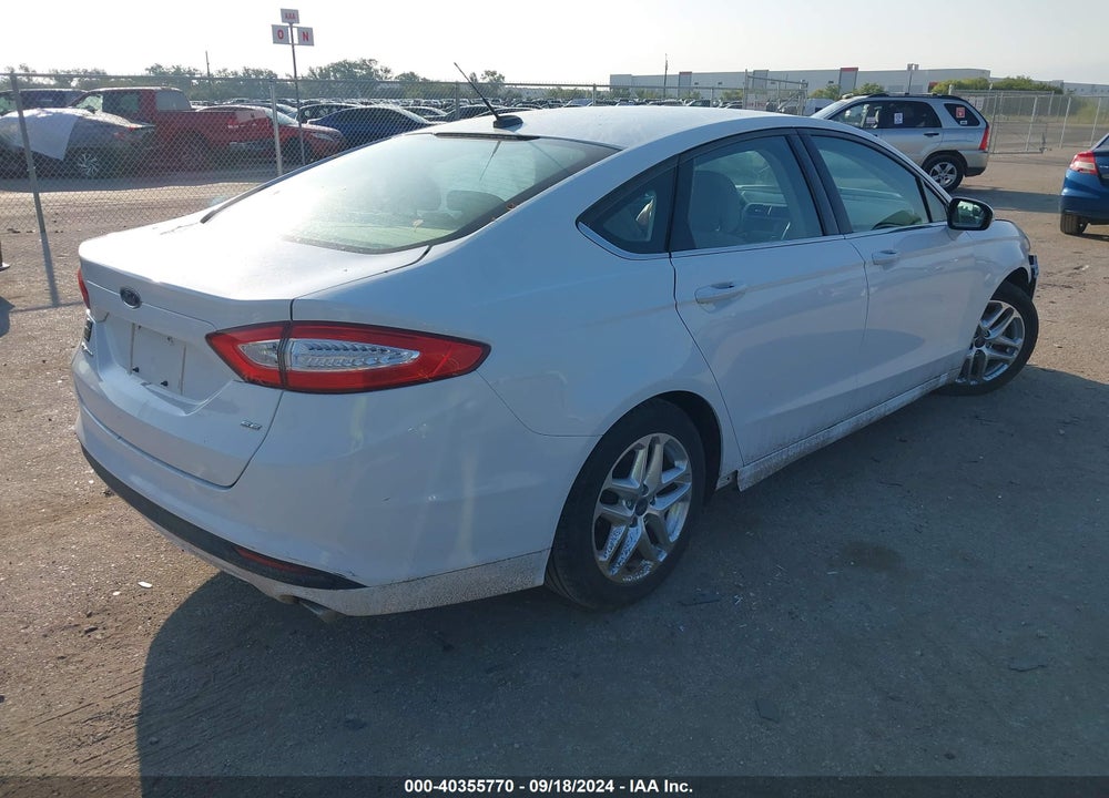 2013 FORD FUSION SE VIN: 3FA6P0H77DR298095
