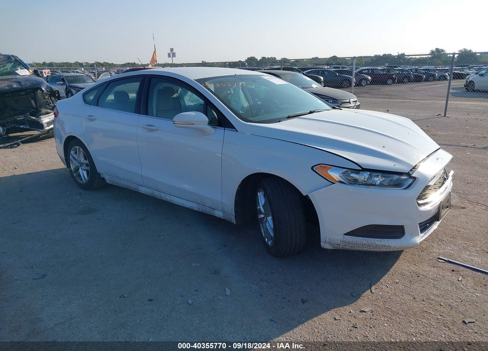 2013 FORD FUSION SE VIN: 3FA6P0H77DR298095