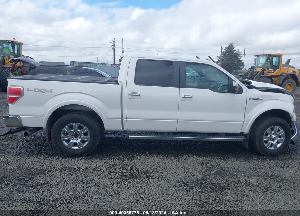 2012 FORD F-150 LARIAT VIN: 1FTFW1EF8CFA16167