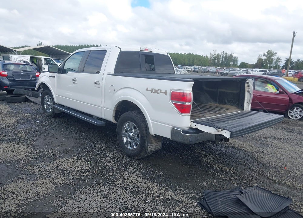 2012 FORD F-150 LARIAT VIN: 1FTFW1EF8CFA16167
