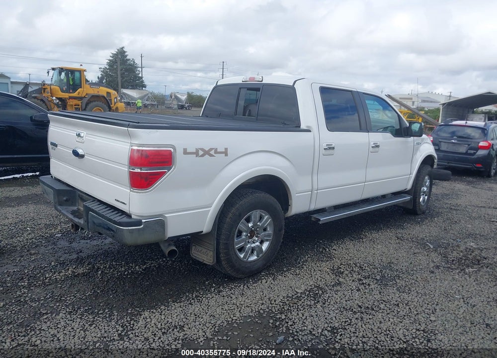 2012 FORD F-150 LARIAT VIN: 1FTFW1EF8CFA16167