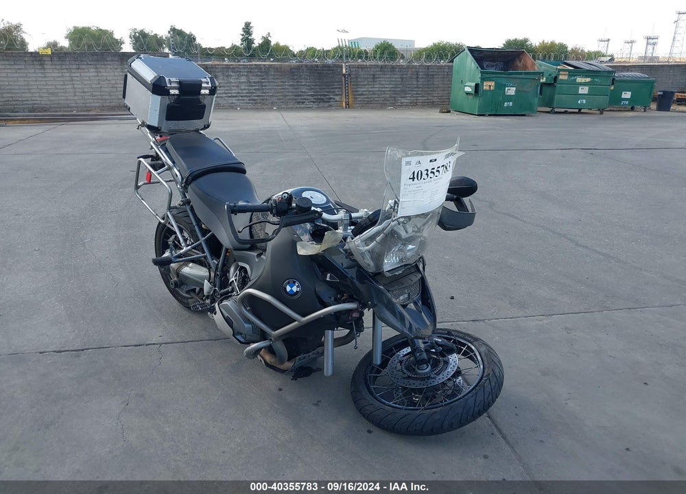 2012 BMW R1200 GS ADVENTURE VIN: WB1048002CZX67381