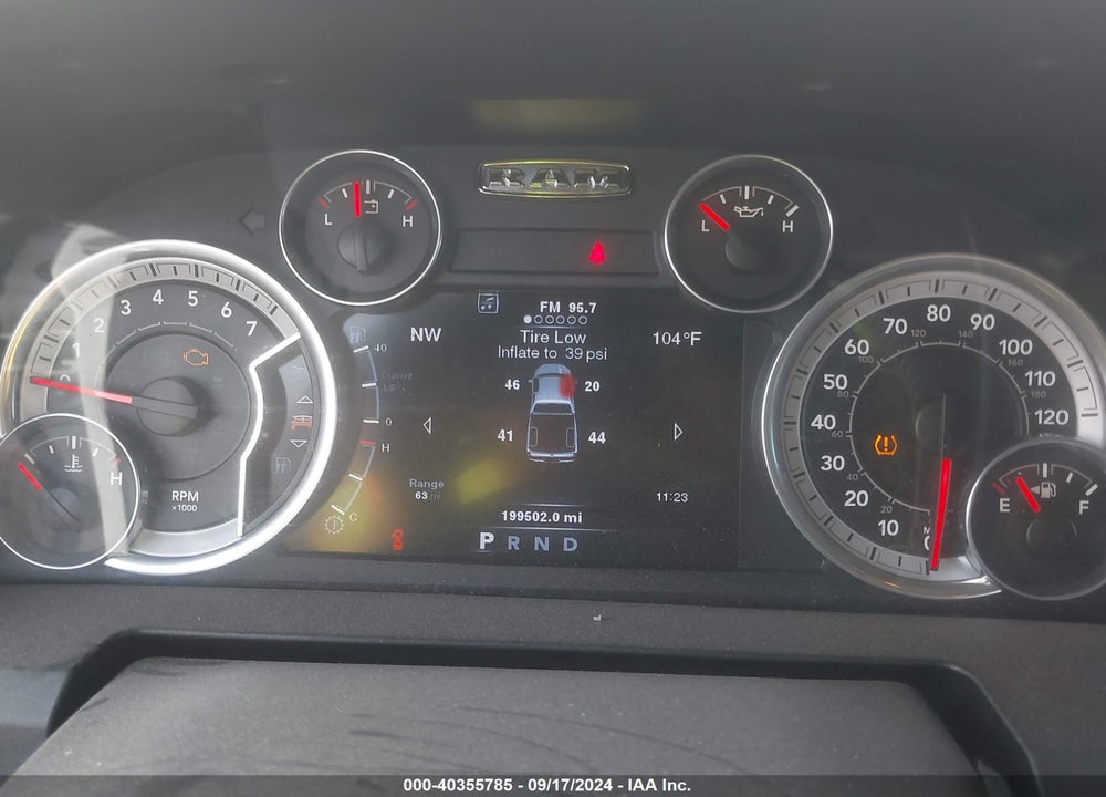 2013 RAM 1500 BIG HORN VIN: 1C6RR7GT1DS659616