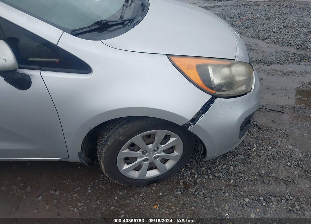 2014 KIA RIO LX VIN: KNADM5A36E6340086
