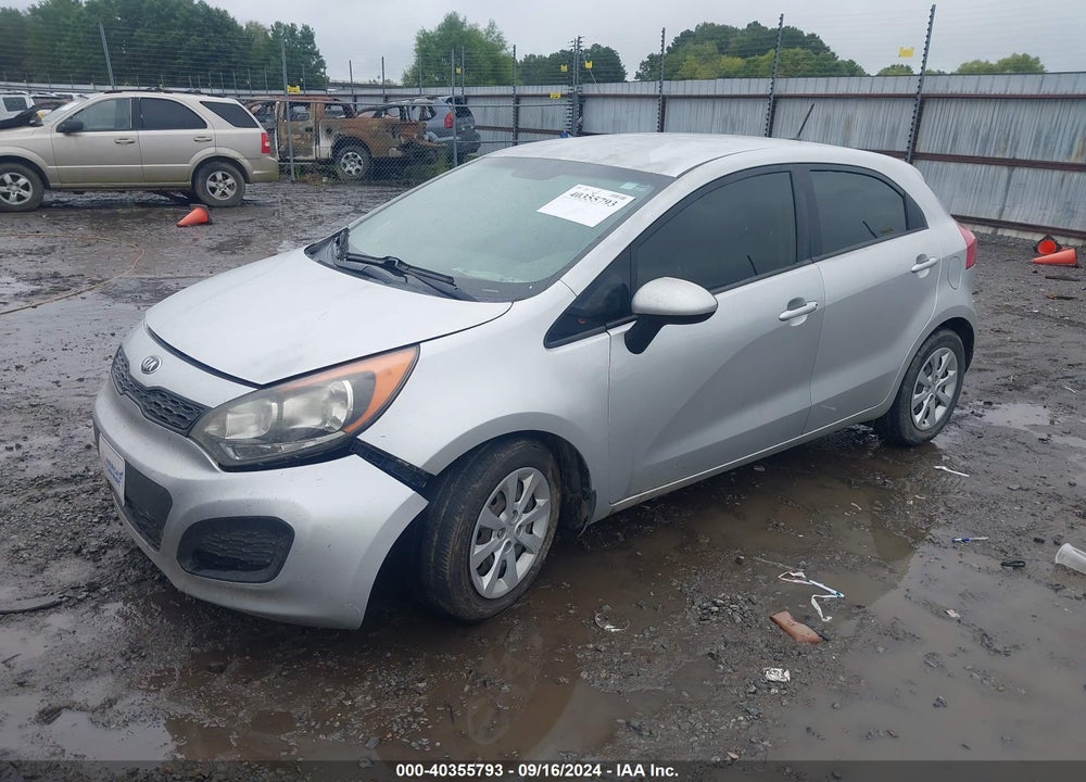 2014 KIA RIO LX VIN: KNADM5A36E6340086