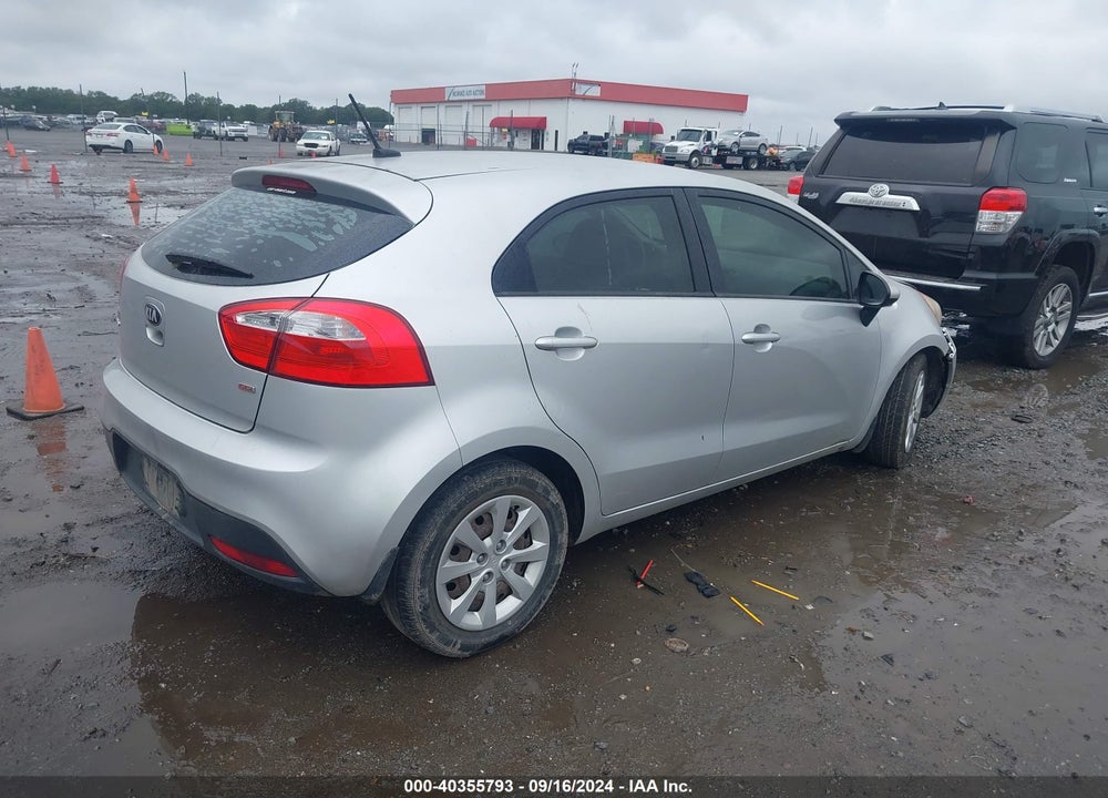 2014 KIA RIO LX VIN: KNADM5A36E6340086
