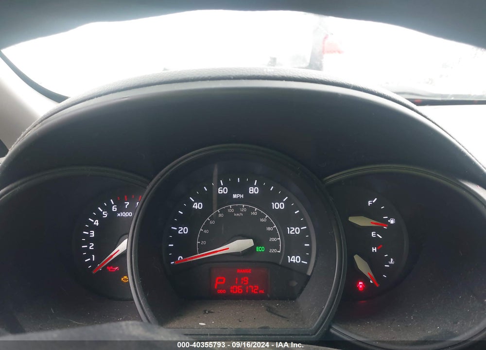 2014 KIA RIO LX VIN: KNADM5A36E6340086