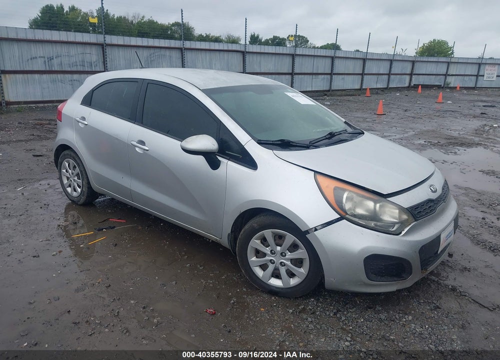 2014 KIA RIO LX VIN: KNADM5A36E6340086