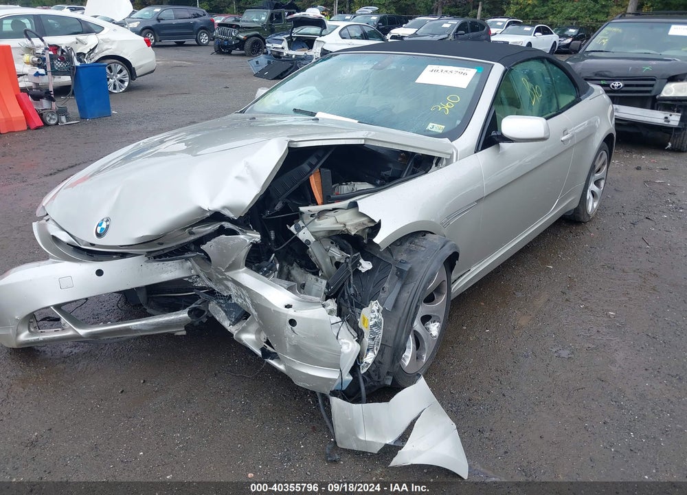 2006 BMW 650I VIN: WBAEK13496CN77859