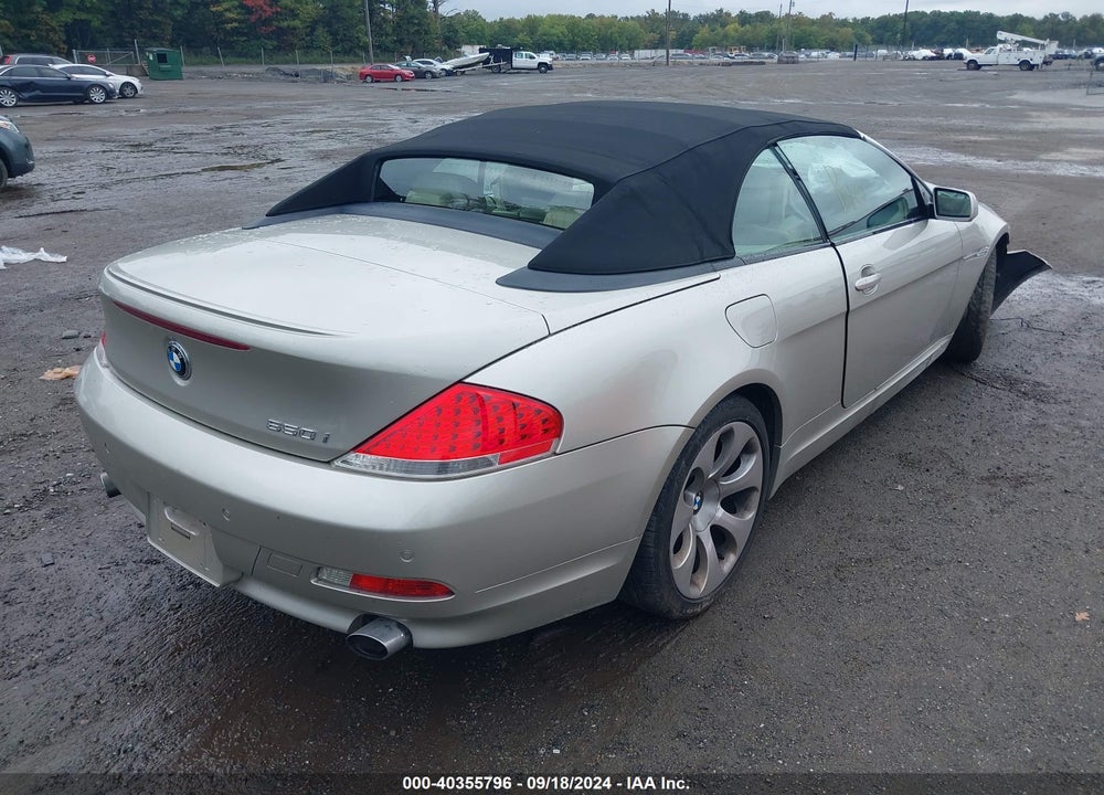 2006 BMW 650I VIN: WBAEK13496CN77859