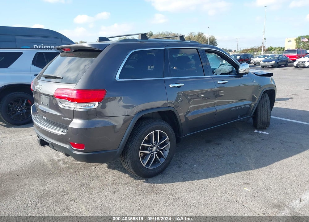 2018 JEEP GRAND CHEROKEE LIMITED 4X4 VIN: 1C4RJFBG5JC203547