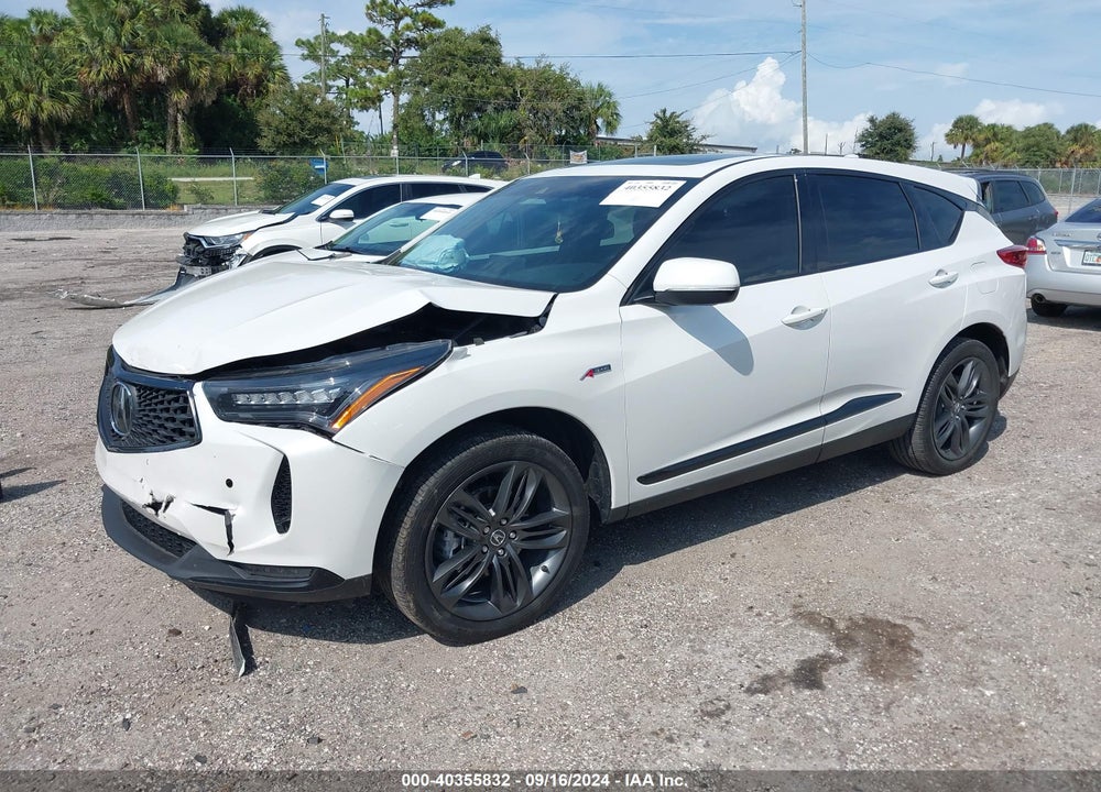 2022 ACURA RDX A-SPEC PACKAGE VIN: 5J8TC1H65NL000215