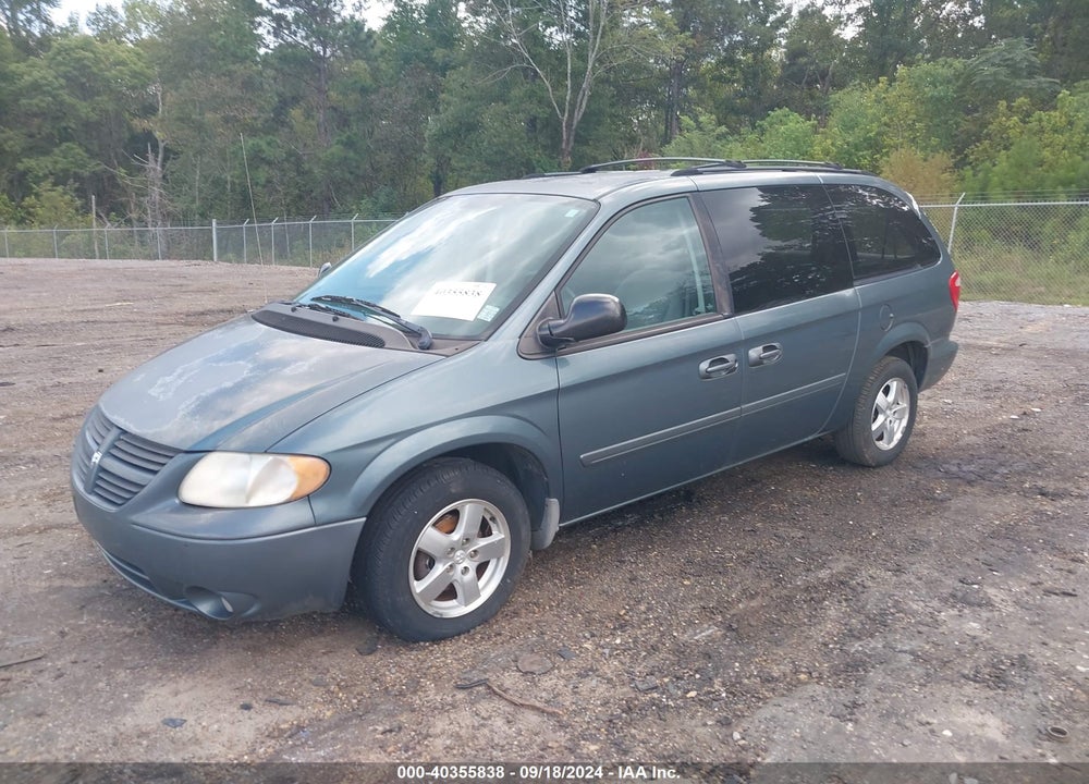 2007 DODGE GRAND CARAVAN SXT VIN: 2D4GP44LX7R119621