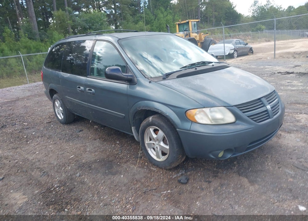 2007 DODGE GRAND CARAVAN SXT VIN: 2D4GP44LX7R119621