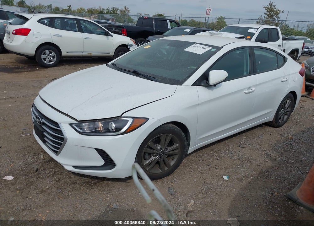 2018 HYUNDAI ELANTRA SEL VIN: 5NPD84LF5JH291777
