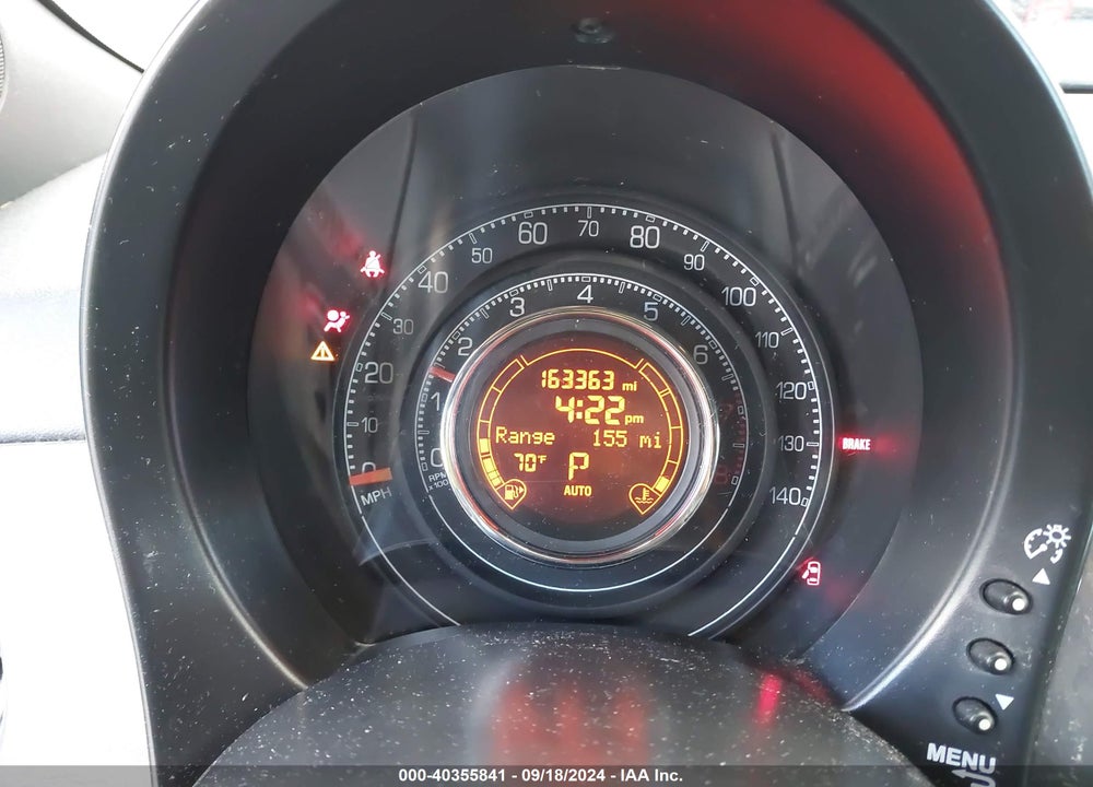 2013 FIAT 500 SPORT VIN: 3C3CFFBR0DT633265