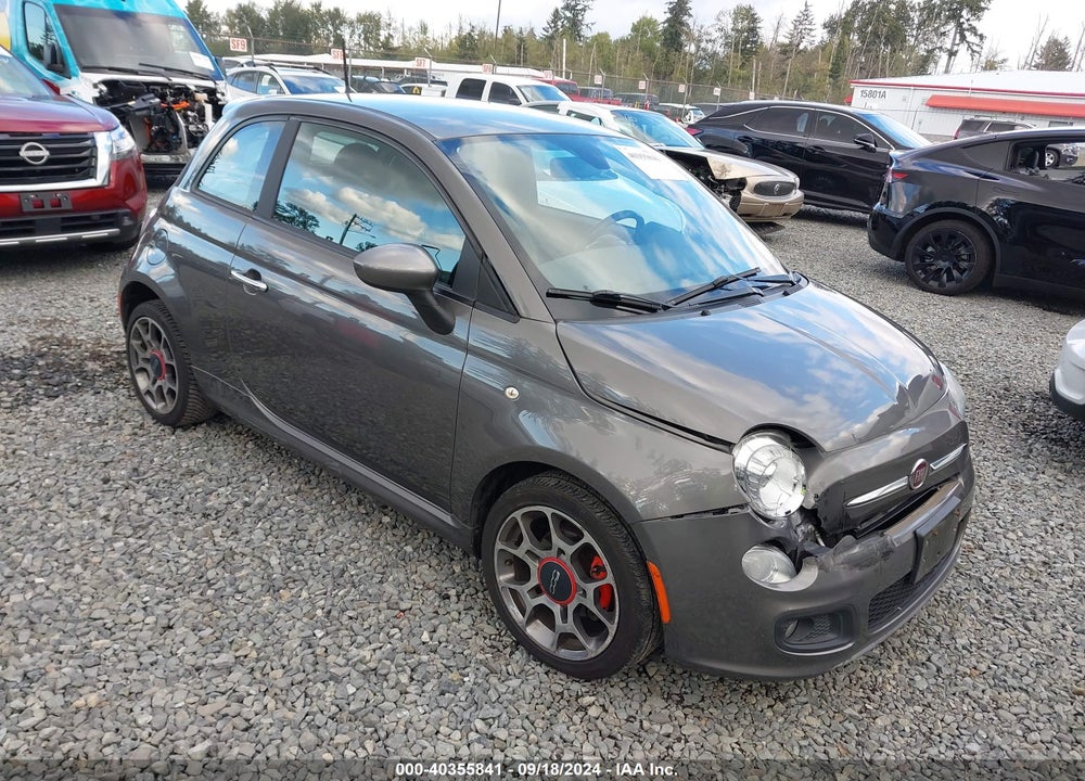 2013 FIAT 500 SPORT VIN: 3C3CFFBR0DT633265
