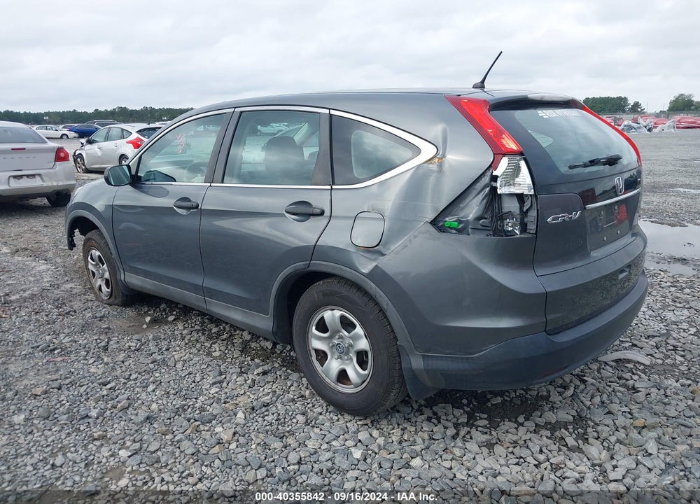 2013 HONDA CR-V LX VIN: 5J6RM3H32DL031292