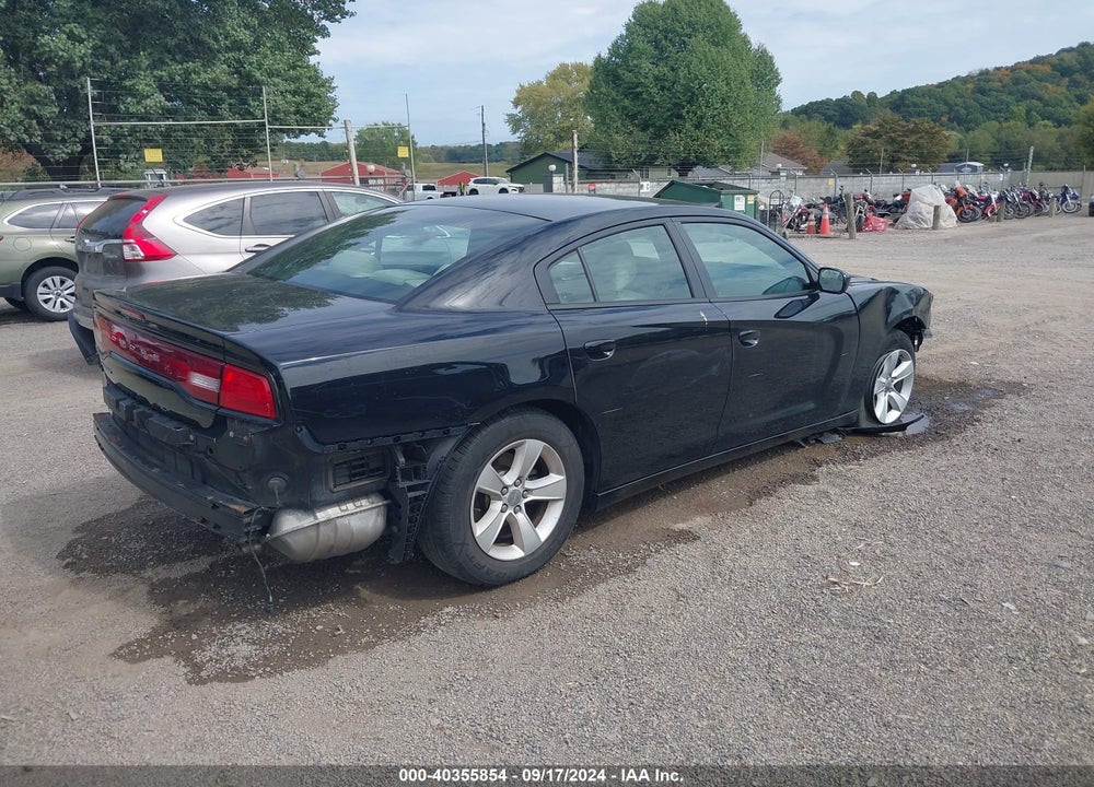 2014 DODGE CHARGER SE VIN: 2C3CDXBG8EH284828