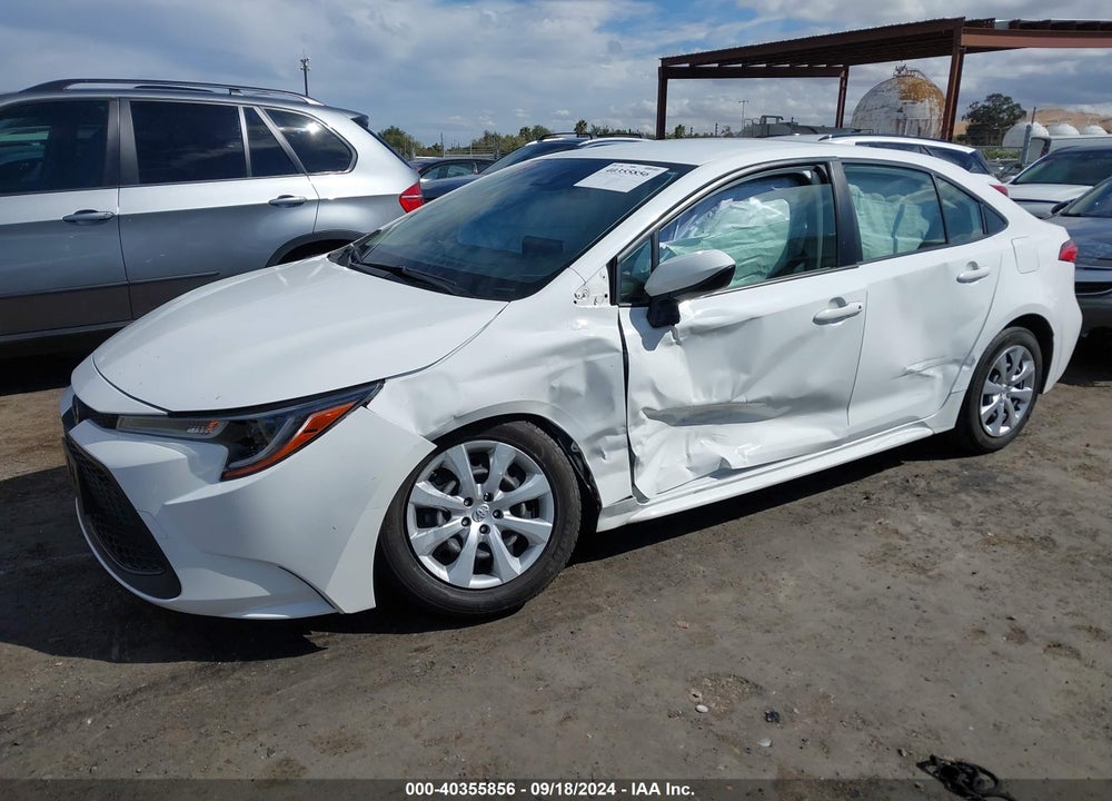2020 TOYOTA COROLLA LE VIN: JTDEPRAE7LJ038131