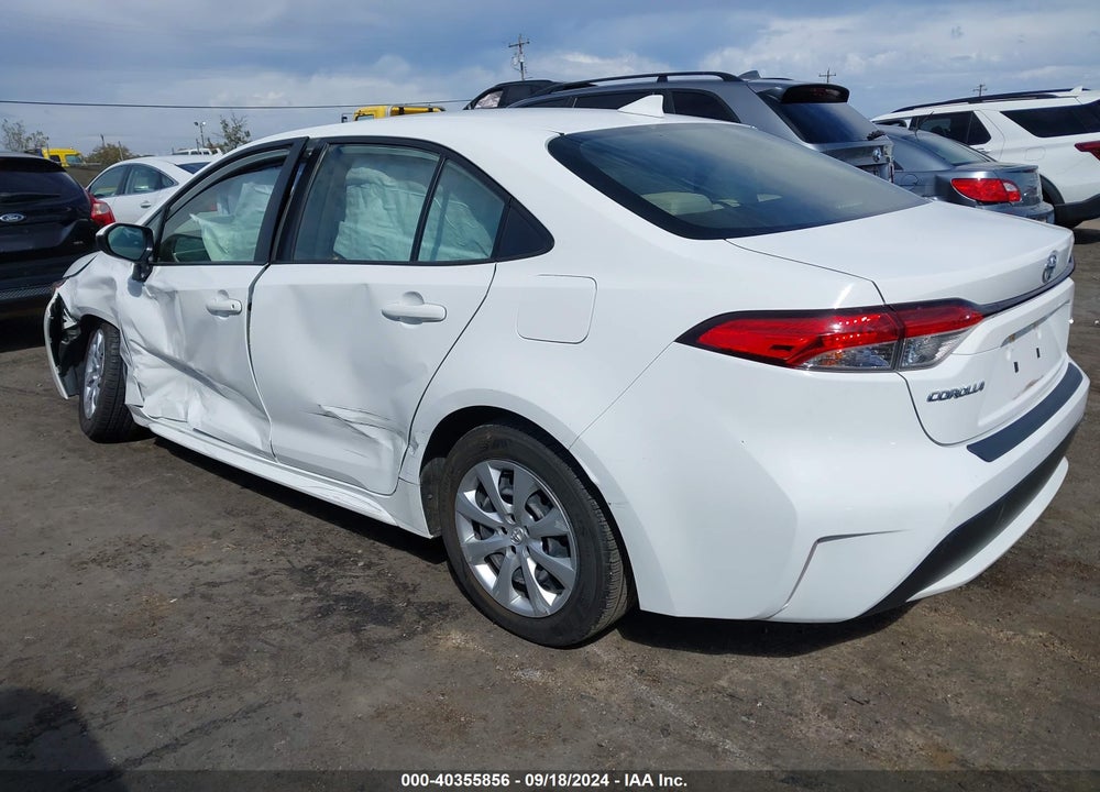 2020 TOYOTA COROLLA LE VIN: JTDEPRAE7LJ038131