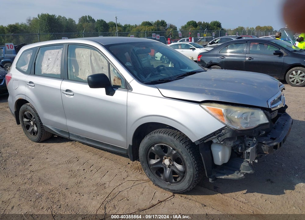 2014 SUBARU FORESTER 2.5I VIN: JF2SJAACXEH407113