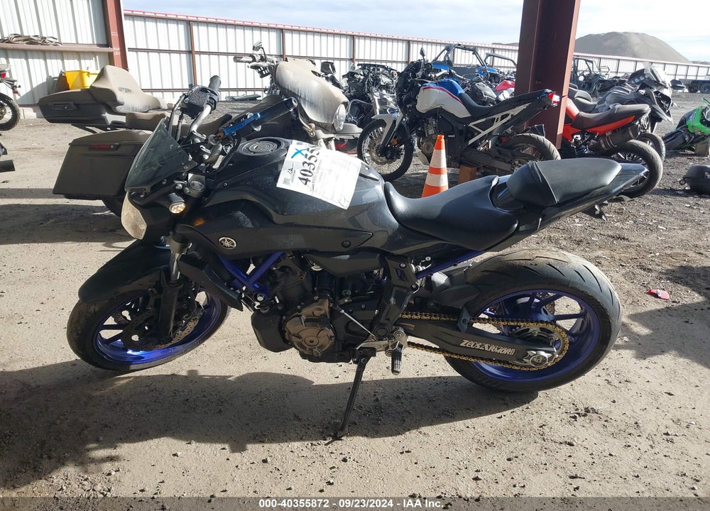 2015 YAMAHA FZ07 VIN: JYARM06E6FA003062