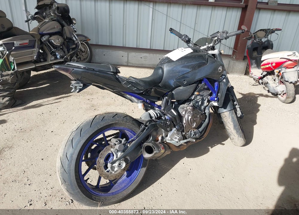 2015 YAMAHA FZ07 VIN: JYARM06E6FA003062
