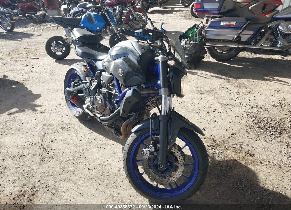 2015 YAMAHA FZ07 VIN: JYARM06E6FA003062