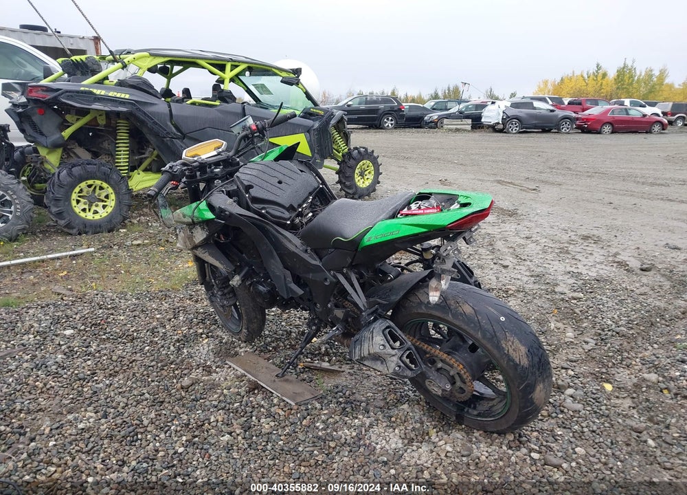 2013 KAWASAKI ZR1000 D VIN: JKAZRCD1XDA036547